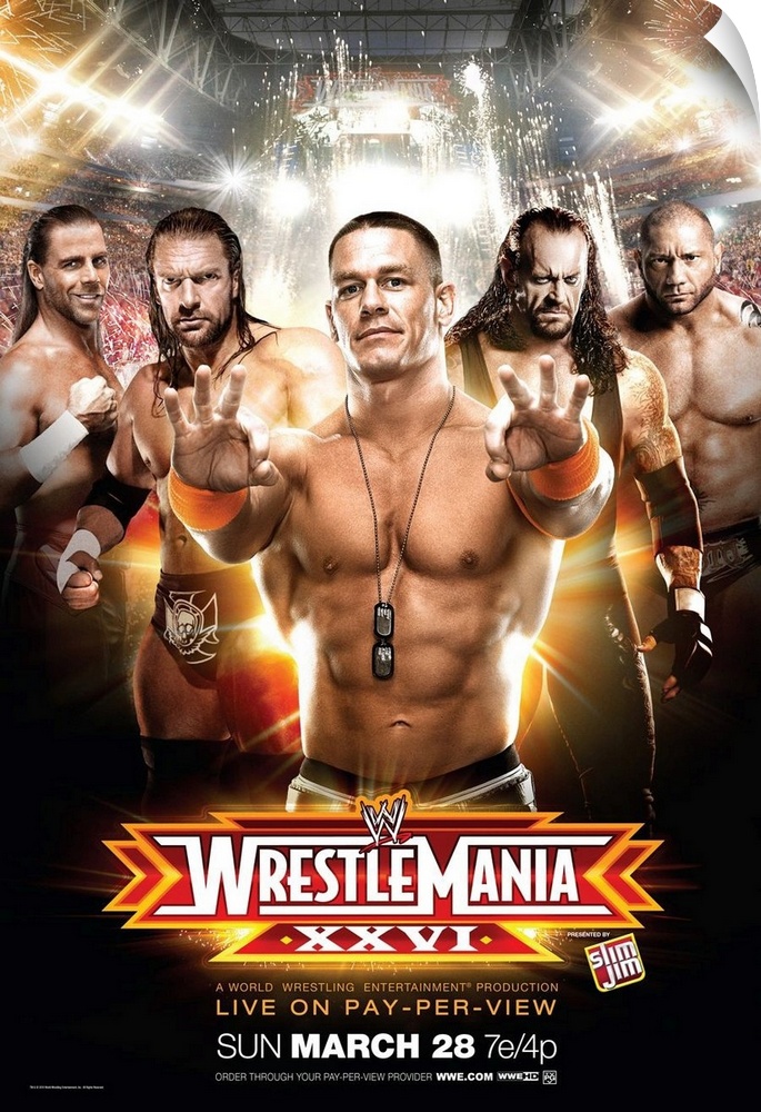 WrestleMania XXVI - Movie Poster