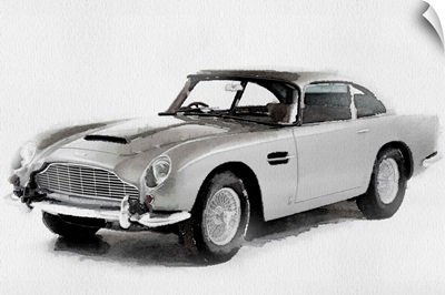 1964 Aston Martin DB5 Watercolor