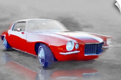 1970 Chevy Camaro Watercolor