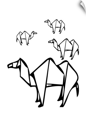 Abstract Minimalist Camels