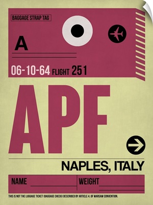 APF Naples Luggage Tag II