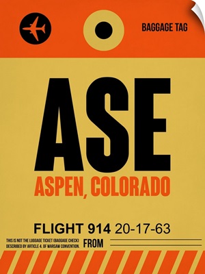 ASE Aspen Luggage Tag I