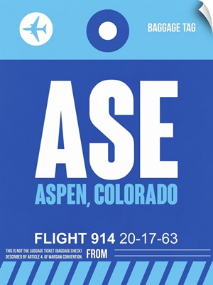 ASE Aspen Luggage Tag II