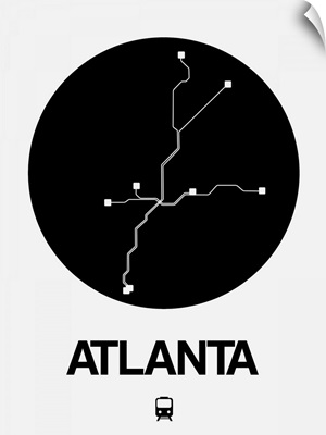 Atlanta Black Subway Map