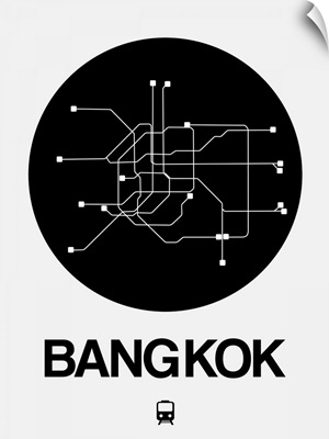 Bangkok Black Subway Map