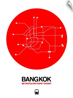 Bangkok Red Subway Map