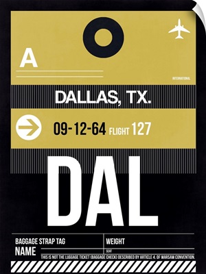 DAL Dallas Luggage Tag II