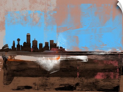Dallas Abstract Skyline I