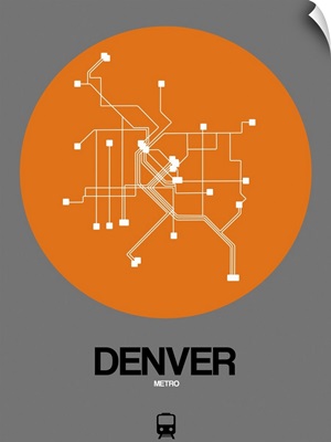 Denver Orange Subway Map