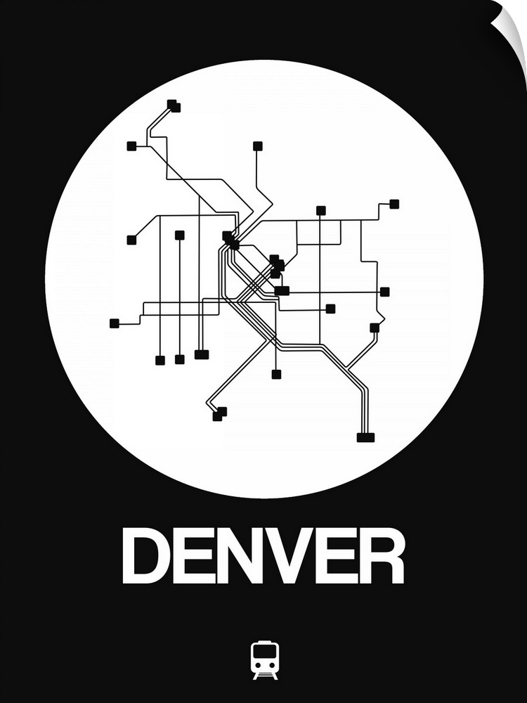 Denver White Subway Map