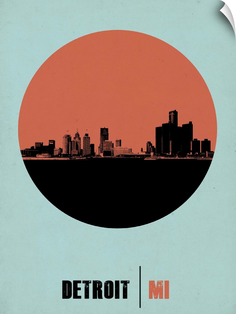 Detroit Circle Poster II
