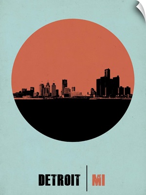 Detroit Circle Poster II