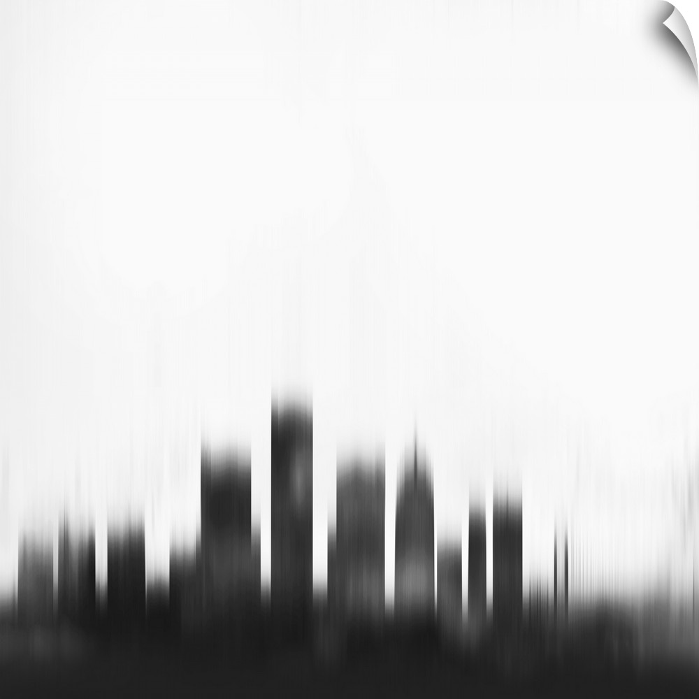 Detroit City Skyline