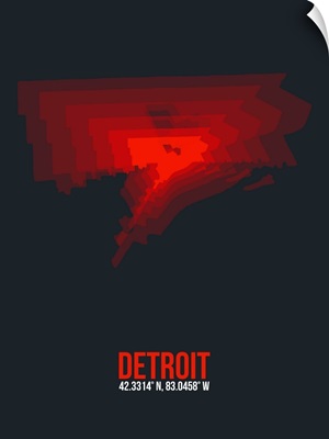 Detroit Radiant Map III