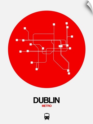 Dublin Red Subway Map
