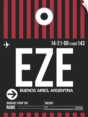 EZE Buenos Aires Luggage Tag II