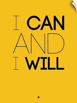 I Can And I Will Poster II