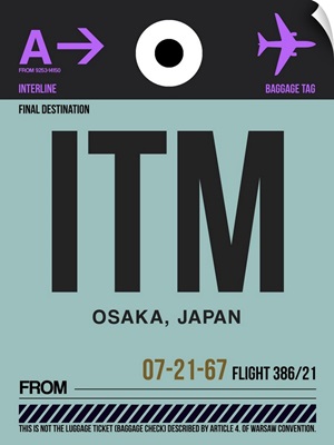 ITM Osaka Luggage Tag II