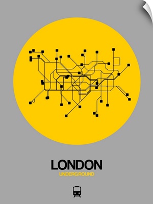 London Yellow Subway Map