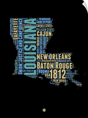 Louisiana Word Cloud I