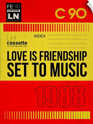 Love Is Friendship Set To Music