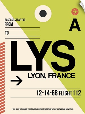 LYS Lyon Luggage Tag I