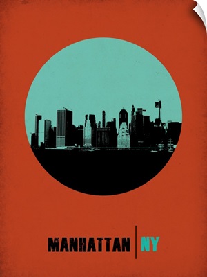 Manhattan Circle Poster I