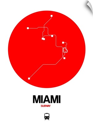 Miami Red Subway Map