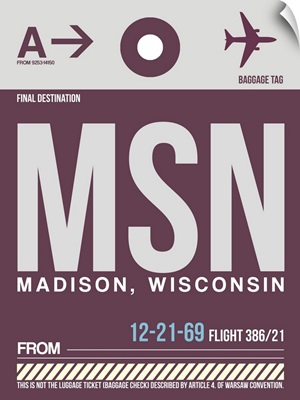 MSN Madison Luggage Tag II