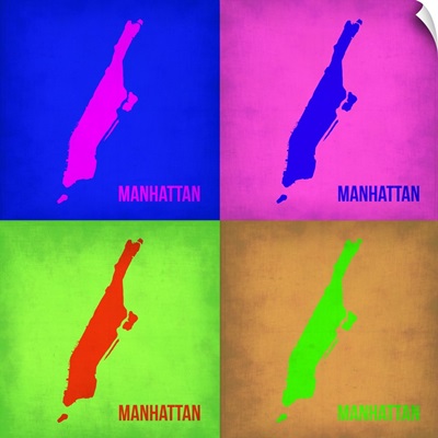 New York Pop Art Map I