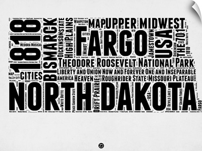 North Dakota Word Cloud II