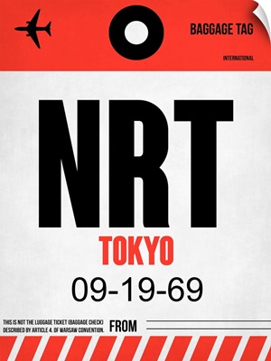 NRT Tokyo Luggage Tag I