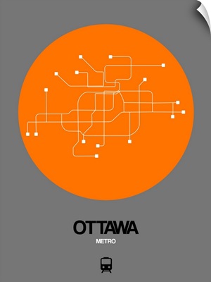 Ottawa Orange Subway Map
