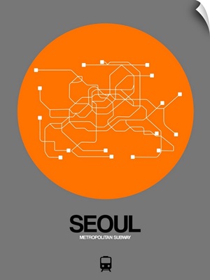 Seoul Orange Subway Map