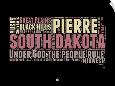 South Dakota Word Cloud II