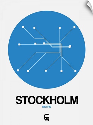 Stockholm Blue Subway Map