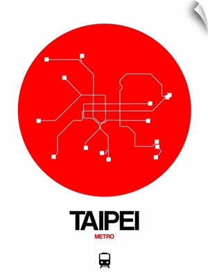 Taipei Red Subway Map