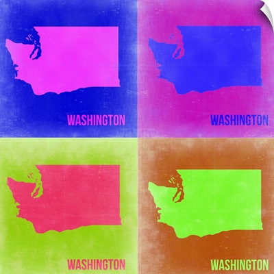 Washington Pop Art Map II