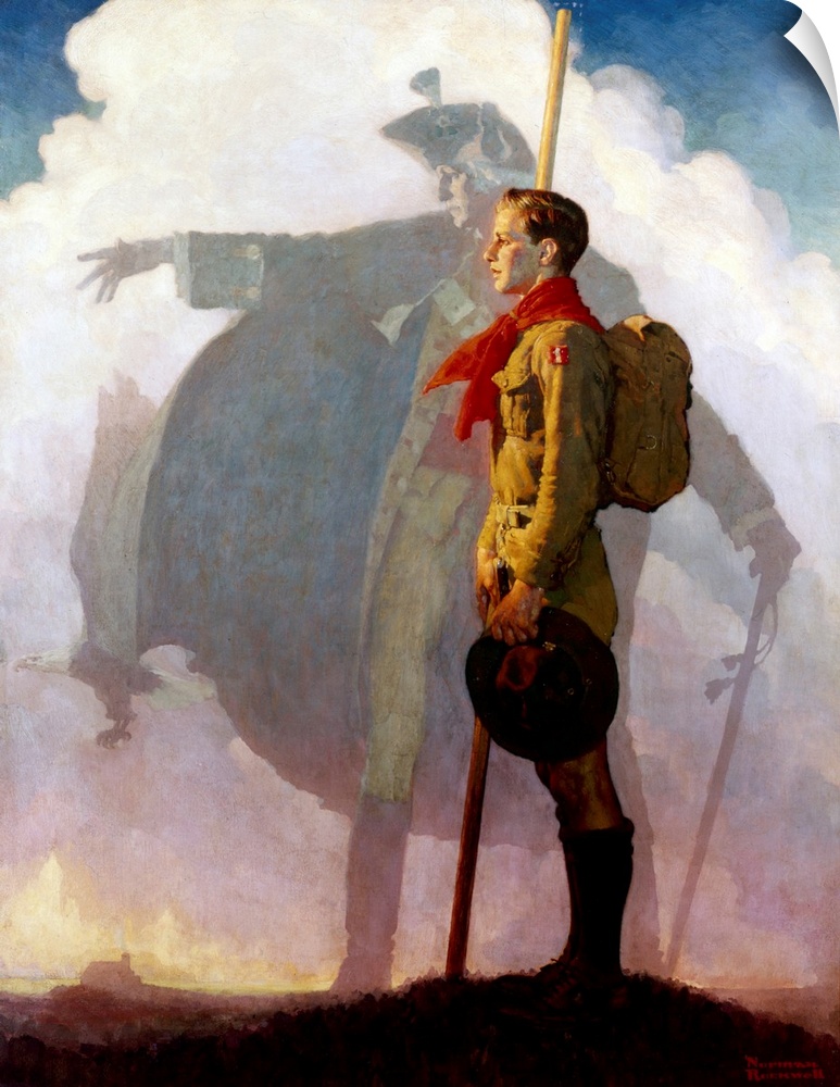 Norman Rockwell's long artistic relationship with the Boy Scouts of America began after he successfully illustrated the Bo...