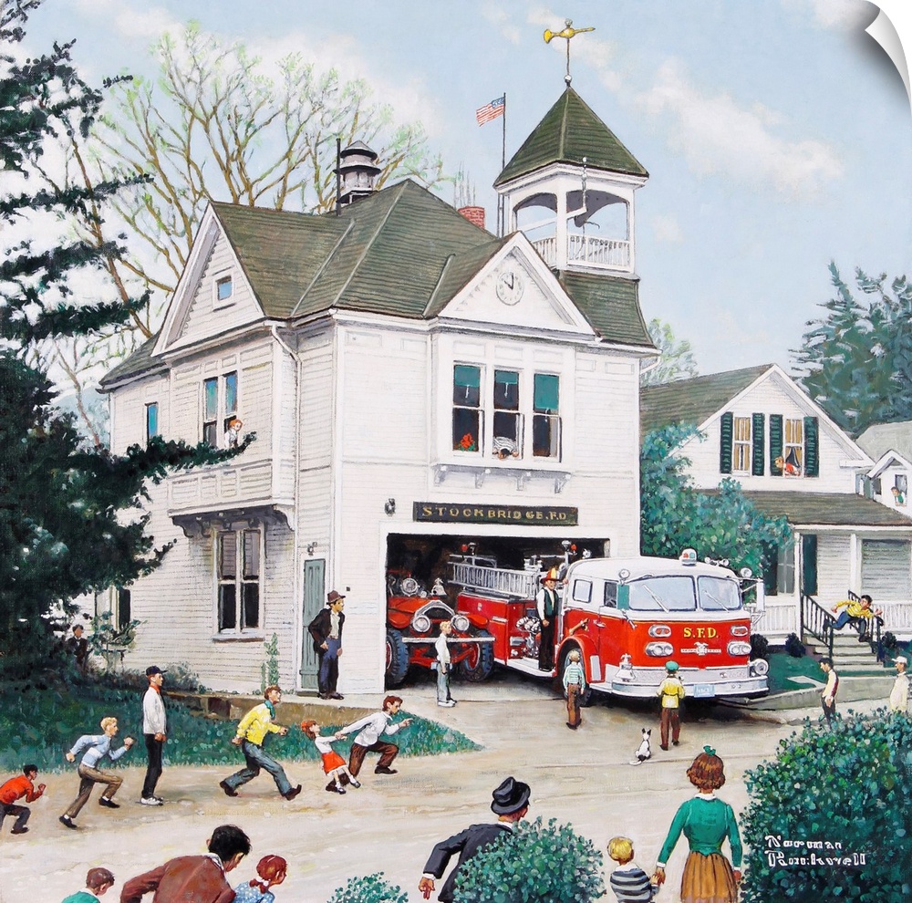Also Known As: Firehouse. Approved by the Norman Rockwell Family Agency
