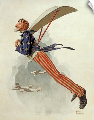Uncle Sam Flying