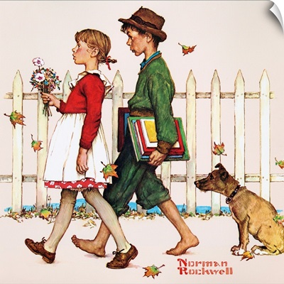 Young Love: Walking To School