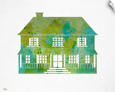 Watercolor House