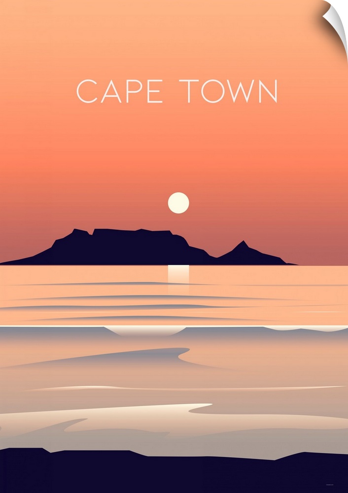 South Africa Travel Poster