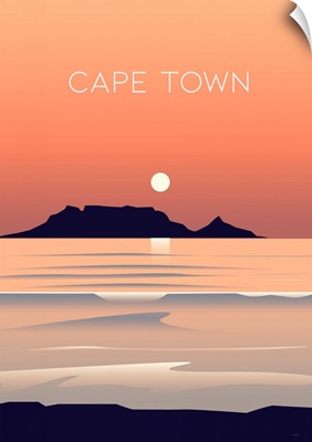 Cape Town Travel Poster