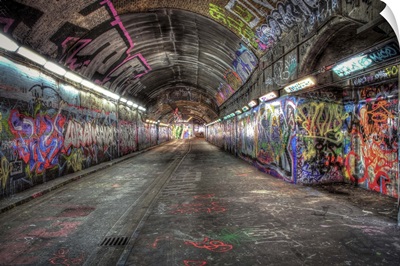 Leake Street graffiti tunnels