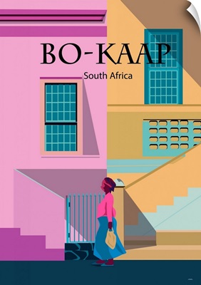 Pbo-Kaap Travel Poster