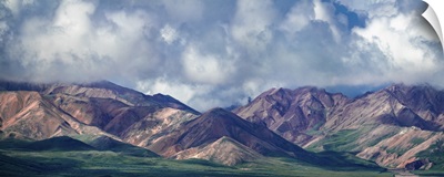 Alaskan Mountainscape Panorama