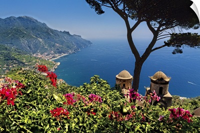 Amalfi Coast Vista From Ravello