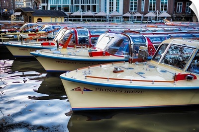 Classic Boats In Amsterdam